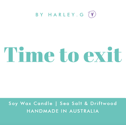 Time to exit