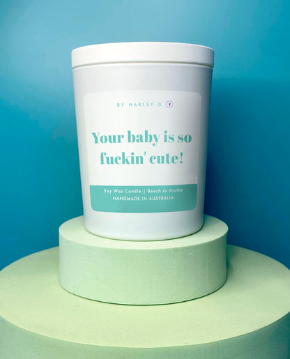 You baby is fuckin' cute!